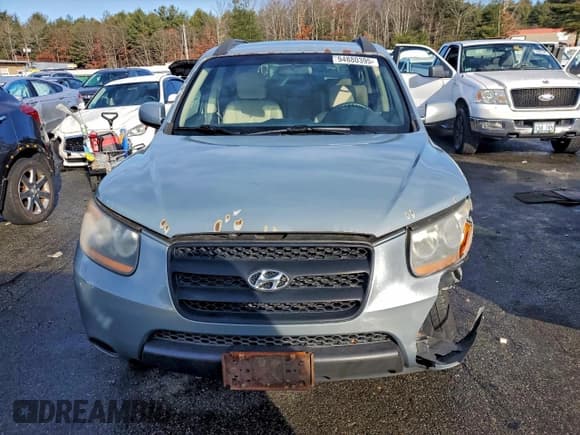 ✅ 2008 Hyundai Santa Fe GLS • VIN: 5NMSG13DX8H202154 • Lot: 94880395. Listed on Copart with 171,122 mi. Free auction sales archive from the USA and detailed vehicle history report at DreamBid. Image 5.